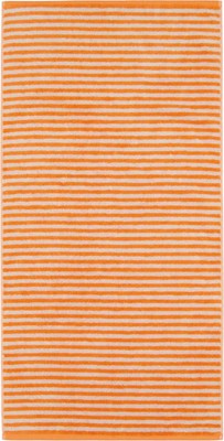 Cawö Campus Ringel Handtuch 955-33 Mandarine Waschhandschuh Auswahl Größe