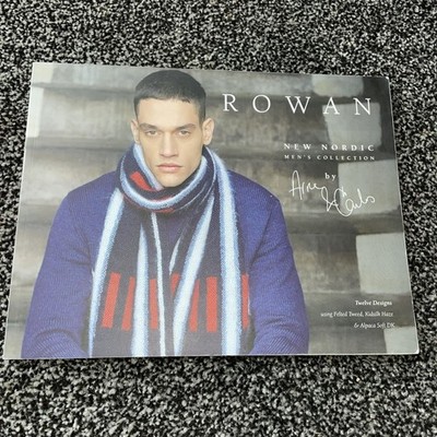 *NEU* ROWAN New Nordic Herren Kollektion Stricken 12 Kleidungsstücke Basteln Wolle