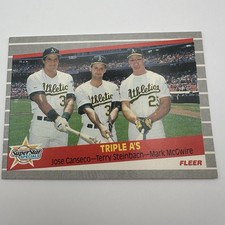 1989 Fleer - Super Star Specials Mark McGwire, Jose Canseco, Terry Steinbach...