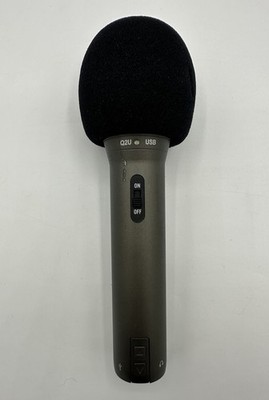 Samson Q2U USB XLR Dynamic Microphone Podcast Recording Mic Tested Cable