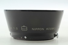  Near MINT Nikon Nippon Kogaku Metal Lens Hood for Nikkor S 50mm 5cm f/2 JAPAN