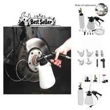Brake Bleeder Kit 1L 0.75L Hydraulic Fluid Pump Oil Change Purge Tank
