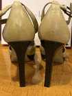 $355 NANETTE LEPORE Platform Heel Leather Shoes, 8.5, Beige & Black. In Box. — photo 7