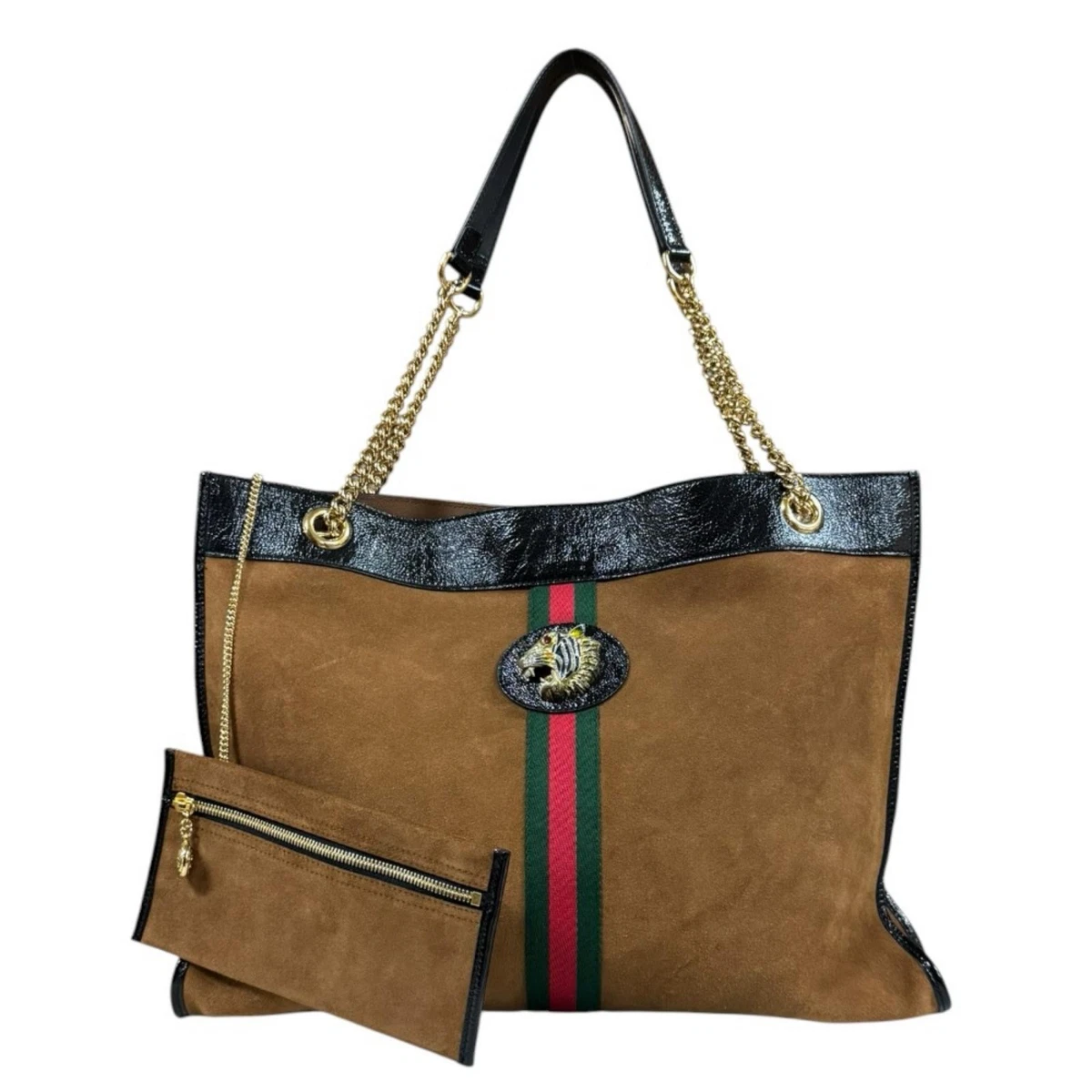 Gucci Suede Tote Bags for Women for sale | eBay
