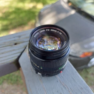 Canon FD 50mm f/1.4 Camera Lenses for sale | eBay