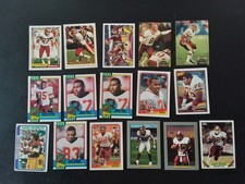 Washington Redskins- 16 Card Topps Lot- Ervins, Moseley, Sanders, Riggs, Rogers