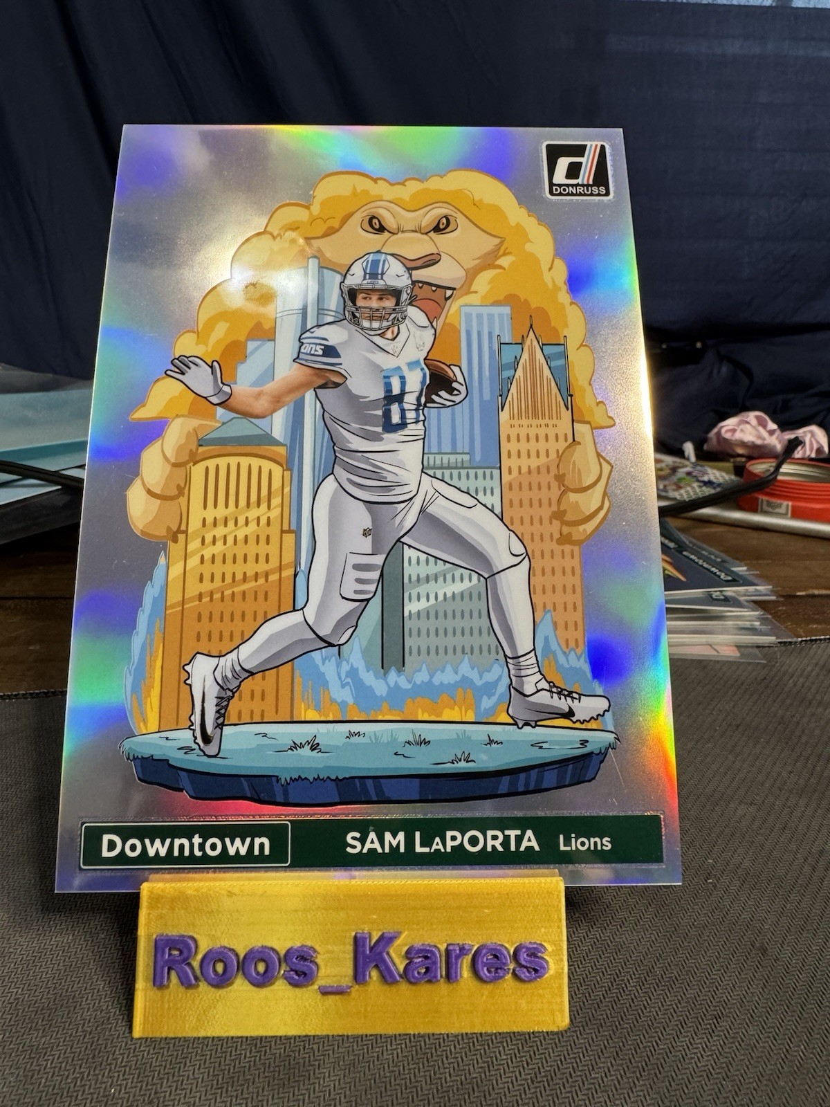 2024 PANINI DONRUSS SAM LaPORTA #6 JUMBO DOWNTOWN