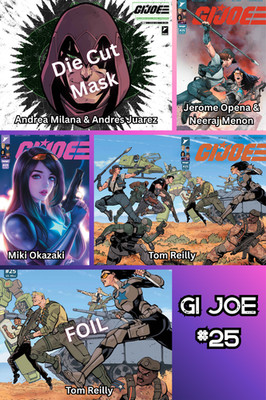  GI Joe #25 Presale 8/19/26 (FOC 7/27/26) Cover Select