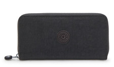 Kipling MONEY WORLD Large Wallet with Card Slots - Black Noir RRP £54