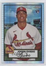 2021 Chrome Platinum Anniversary Mega Box Prism Refractor Johan Oviedo #89 0r2f