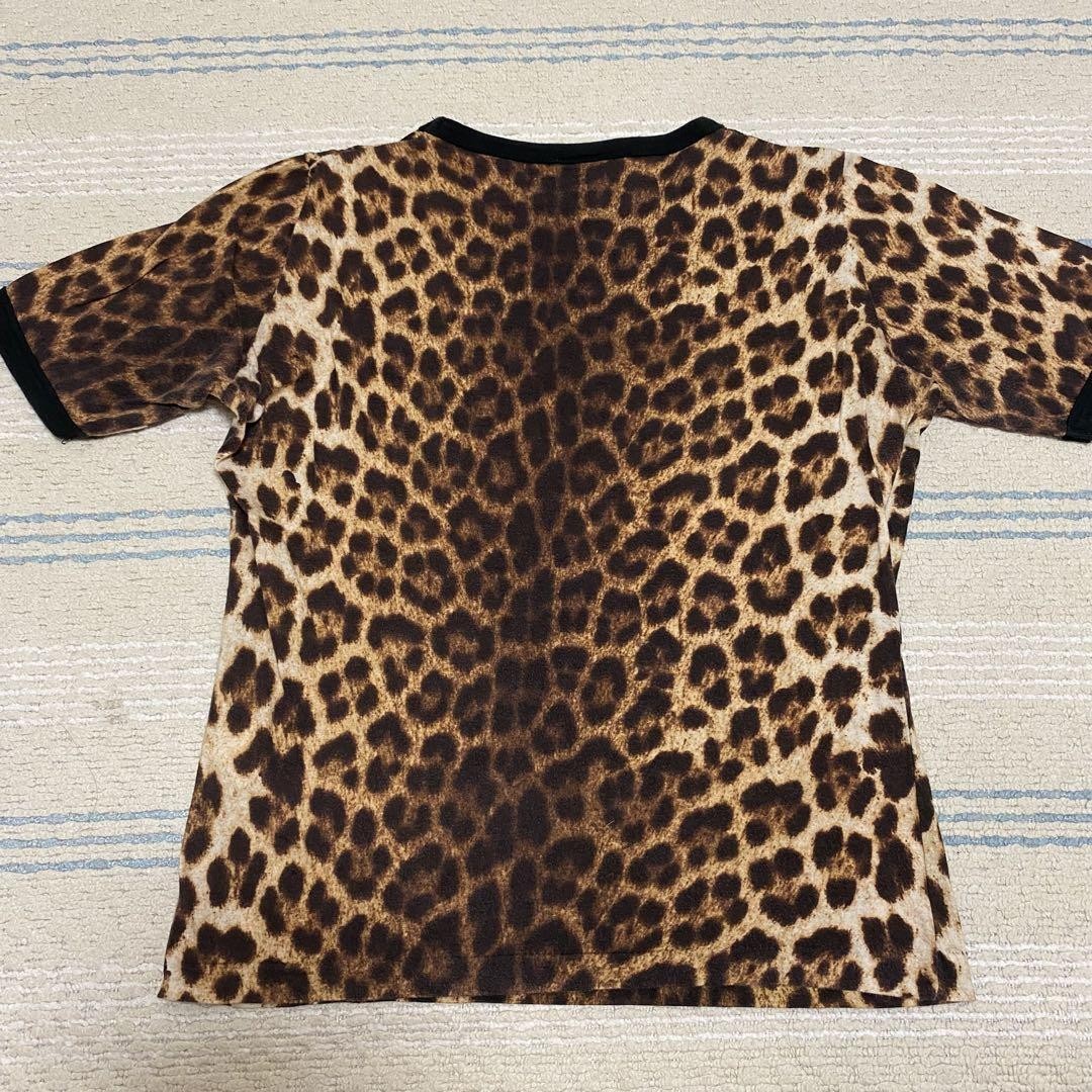 Jean Paul Gaultier Leopard Print T-Shirt Vintage Archive Top Size