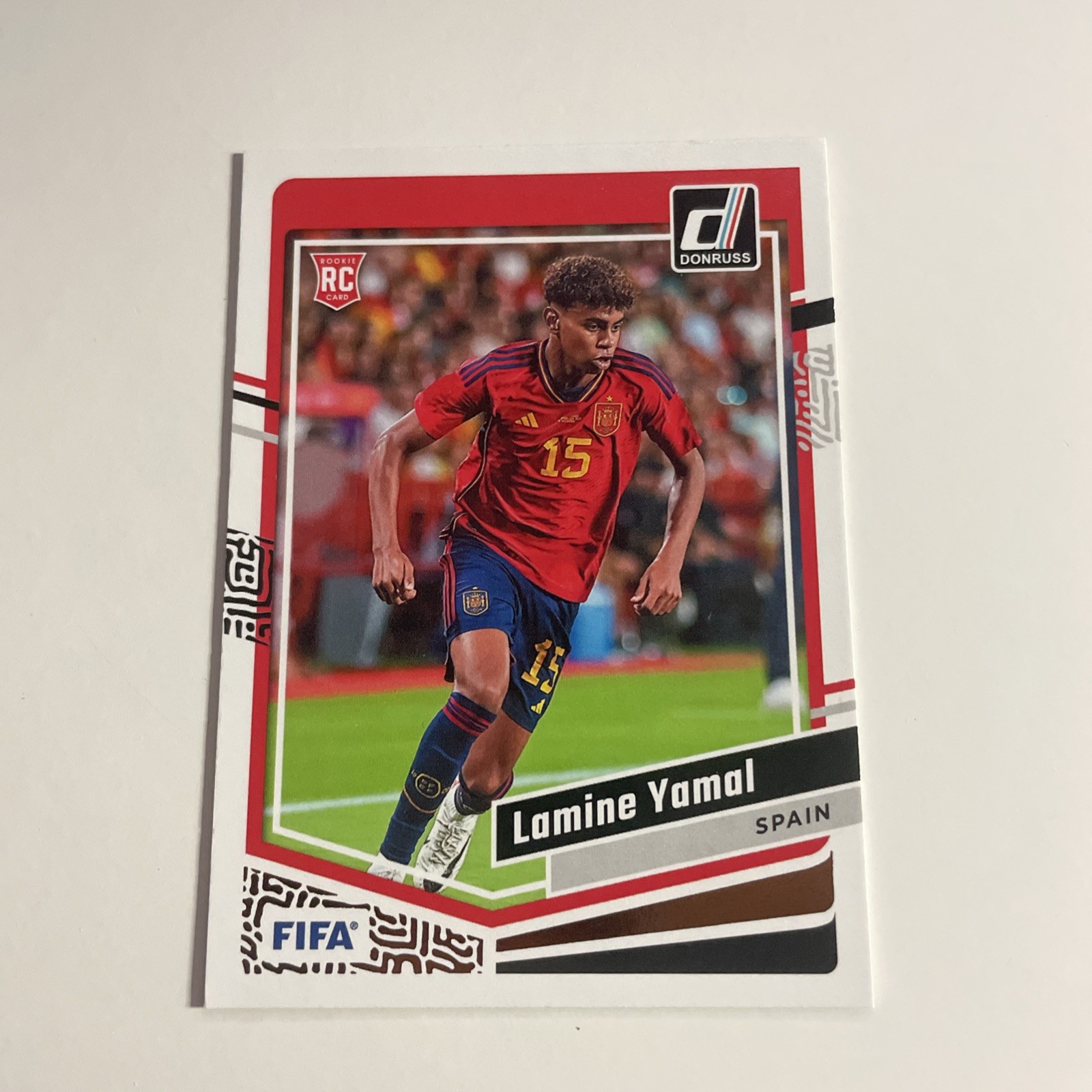 Panini Donruss FIFA 2023-24 Lamine Yamal Rookie #54 Spain Soccer Trading Card