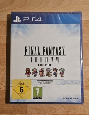 Final Fantasy I-VI Collection - Anniversary Edition Playstation 4 5 PS4 PS5 NEU