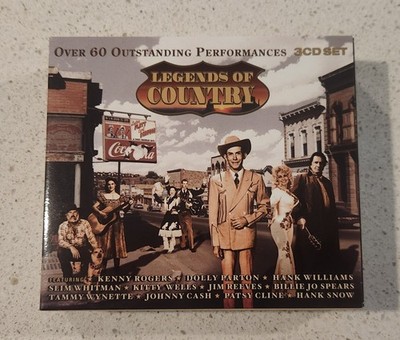Legends Of Country 3 CD Set Over 60 Outstanding Performances