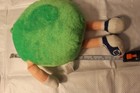 Vintage M&M's Green Character Plush ACE NOVELTY CO., INk Advertising Toy — photo 3