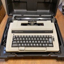 VTG Portable Typewriter Smith Corona Electra XT W/ Hard Case For Parts Read thumbnail