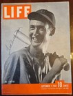 Ted Williams PSA DNA Loa Signed Original 1941 Life Magazine Autograph