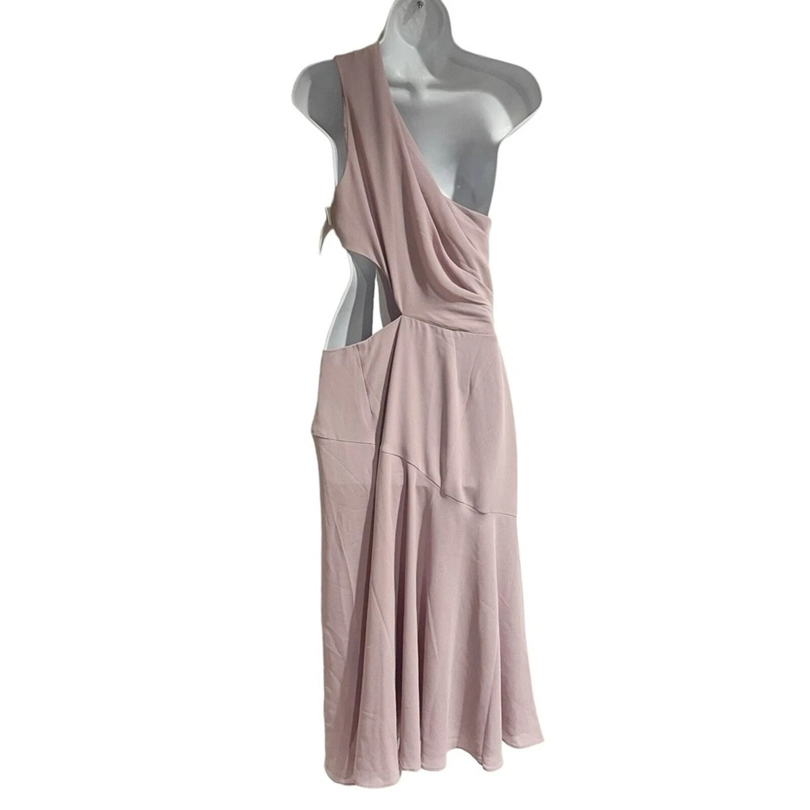 VALENTINO Abito Haylie BHLDN Fame and Partners taglia 8 dea con ritaglio a una spalla