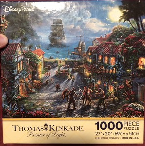 Disney Parks Thomas Kinkade Pirates Of The Carribean 1000 ...