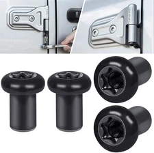 Door Hinge Nuts for Jeep Wrangler JK JL Sports Sahara Freedom Rubicon 2007-2020