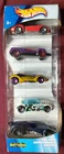 2004 BATMAN 5 Pack Hot Wheels VINTAGE Batmobile Mr Freeze Cat Woman Joker Bane