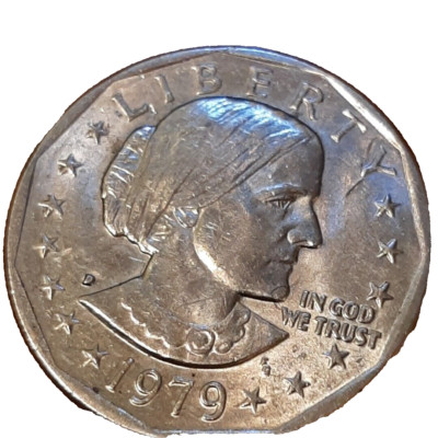 Susan B. Anthony Dollar Clad Coin 1979 D Denver 1D Nice Not Silver Free Shipping