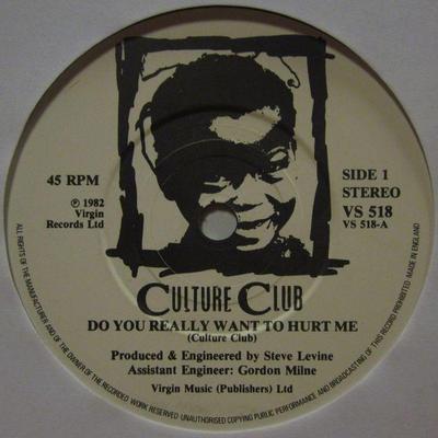 Culture Club(7'' Vinyl)Do You Really Want To Hurt Me-Virgin-VS 518-UK-Ex/VG+