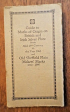British & Irish Silver Marks 16-20thC by F Bradbury 1964 11th edition