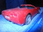 Revell 1:25 '97 Red Corvette Convertible Built Model car,"As Is",Junkyard J. !! — photo 9