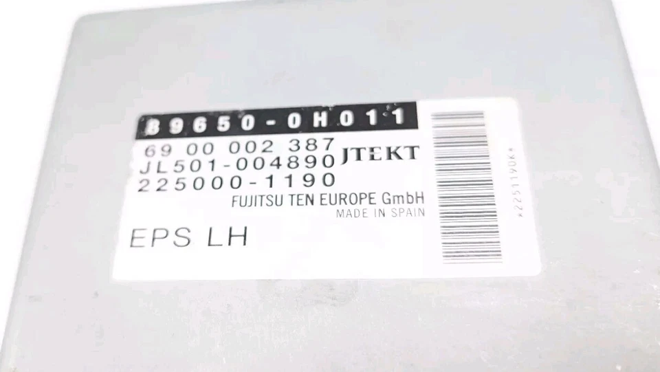 Centralita ( Toyota Aygo, Citroën C1, Peugeot 107 ) 896500H011 89650-0H011 - Immagine 2 di 3