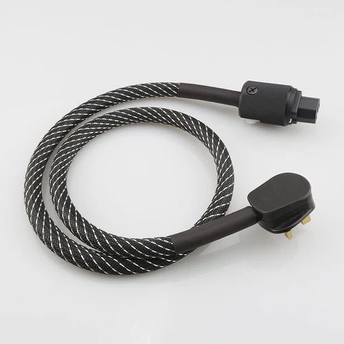 Hifi Audiophile Audio OFC Netzkabel UK IEC Stecker vergoldet Stecker Kabel - Bild 15 von 32