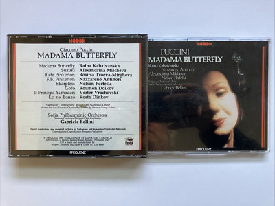 Puccini - Madama Butterfly 2-CD Set Gabriele Bellini - Includes Booket, Libretto