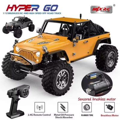 MJX Hyper Go H12Y+ 1/12 4WD RC Car Professional Off-Road Racing