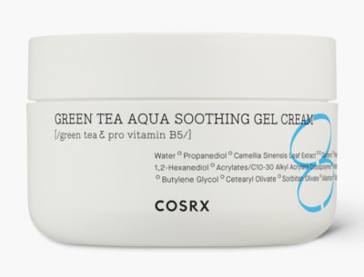 Cosrx Hydrium Green Tea Aqua Soothing Gel Cream 50ml Moisturizing K-Beauty