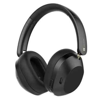 realme TechLife Studio H1 Over The Ear Headphone with 70Hours Playtime,ANC-BLACK