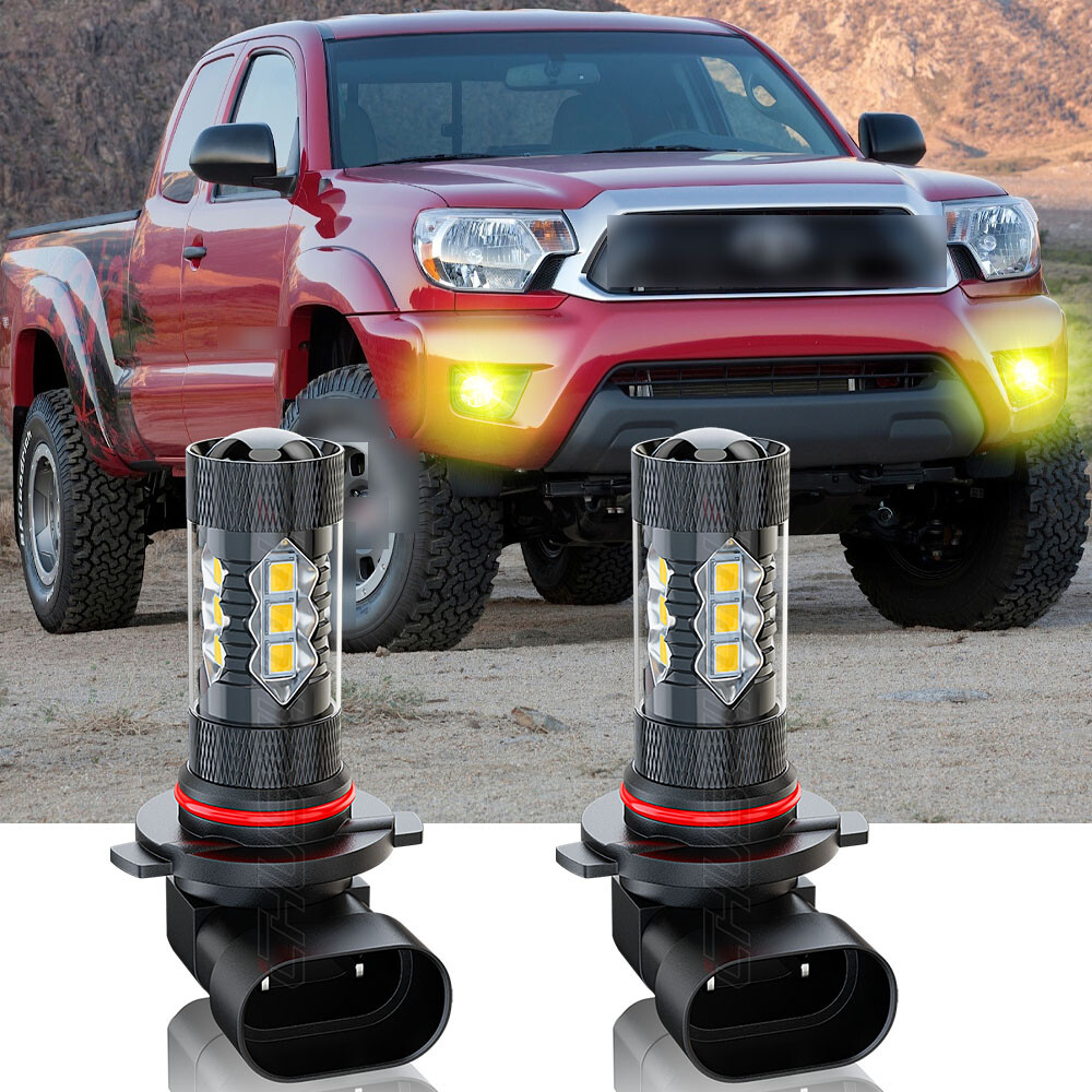 Yellow 9145 9140 LED Fog Light Bulb for Toyota Tacoma 2005-2011