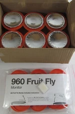 12-PACK BASF- VECTOR 960 FRUIT/ BAR FLY/ GNAT MONITORS/ TRAPS VINAGAR
