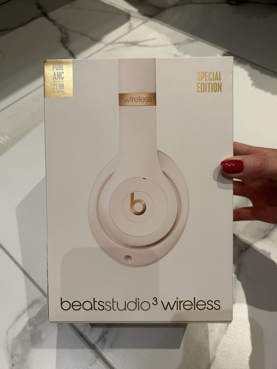 Beats Studio Wireless Headphones Porcelain Gold Limited