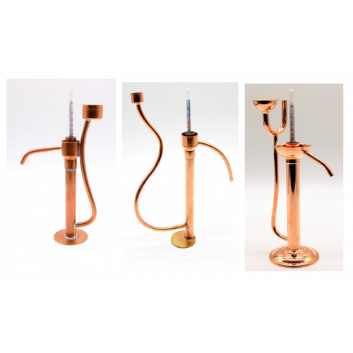 Copper Distillers Parrot and Alcoholmeter 100% - Still Parrot, Proofing Parrot