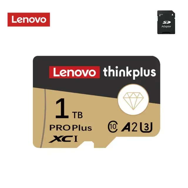 Lenovo 512GB/128GB/2TB/1TB U3 4K Full HD Micro SD Card For Phone