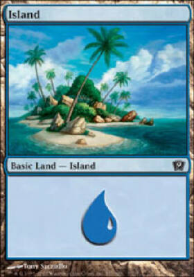 ISLAND #337 X4 4 4X 9th Edition MTG Magic the Gathering Cards 