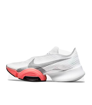 US SIZE 15 NIKE MENS AIR ZOOM SUPERREP 2 WHITE/BLCK-MAGIC EMBER [CU6445 106]