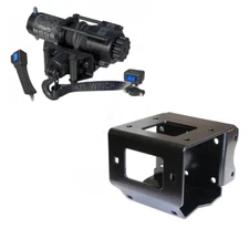 Polaris Sportsman 6x6 Big Boss 2011-19 Winch and Mount Kit KFI SE35 Stealth