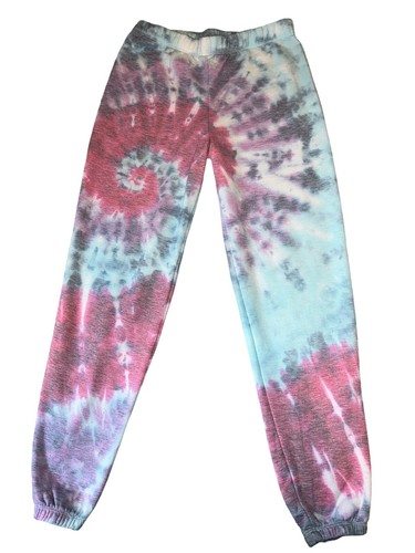 Firehouse Girls 2pc Pink Blue Tie Dye Tee & Jogger Sweat Pants Outfit Set XL - Picture 5 of 5