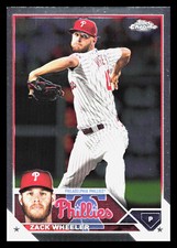 2023 Topps Chrome  #20 Zack Wheeler Philadelphia Phillies