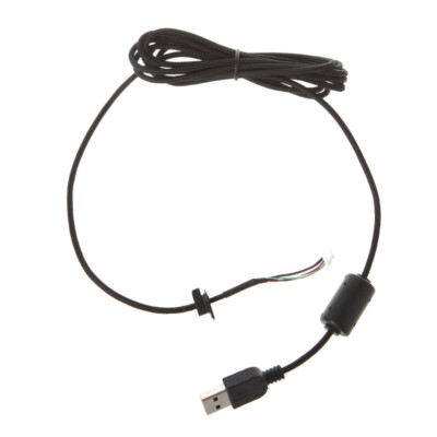 1 Piece Gaming Mouse Replacement USB Line for G9 G9X Durable Nylon Braided Line
