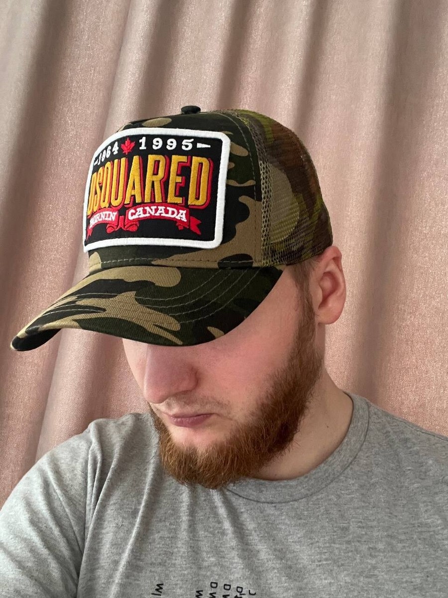 HOT Baseball Dsquared Camo Cap Dsquared Icon Baseball Cap