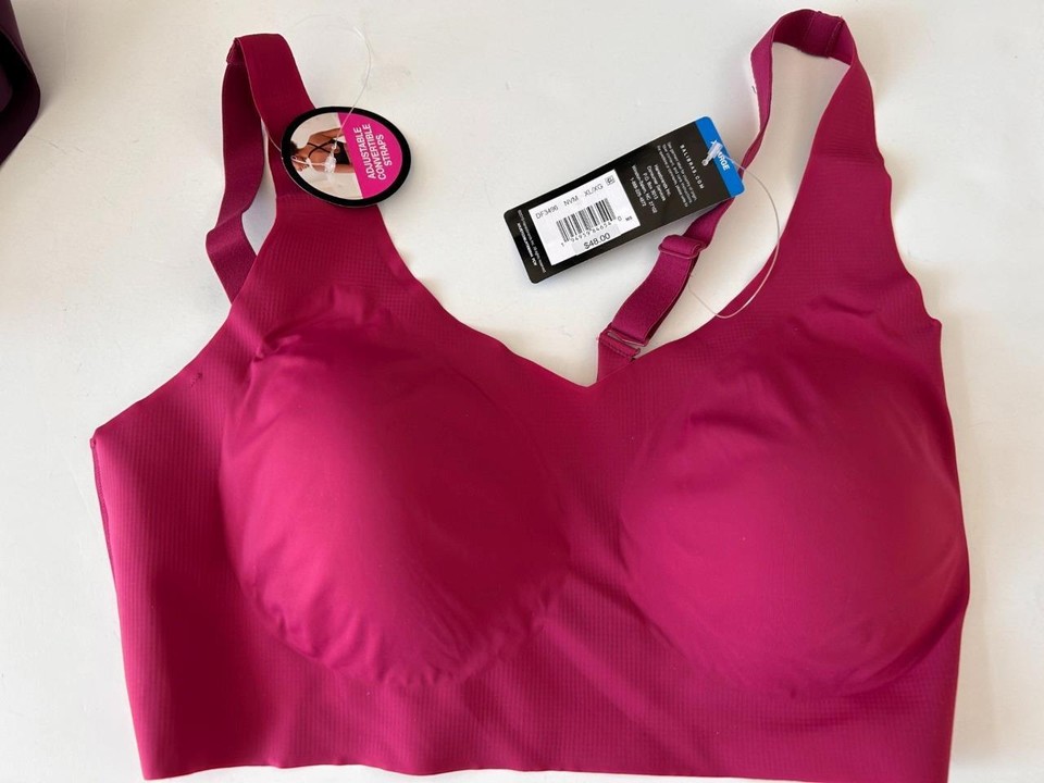 Bali bra size XL 42 C D DD Easylite Back Close Comfort NEW wireless DF3496 eBay