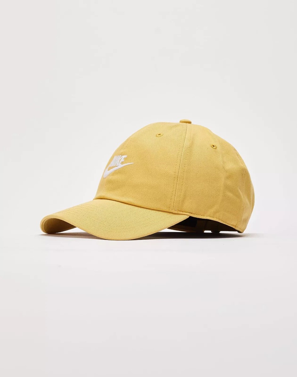 Nike Heritage86 H86 Essential Futura Cap Yellow Hat Classic 913011 700 New