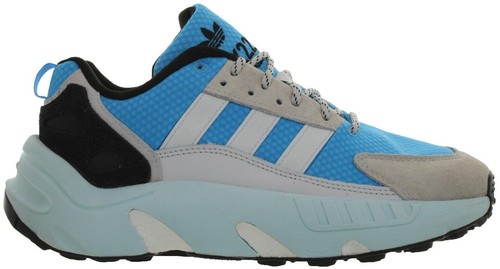 Men's Size 11.5- adidas ZX 22 Boost Crystal White Blue GV8039 | eBay